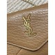 Repliche Borsa a tracolla classica Calypso Mini YSL Saint Laurent con catena Marrone False Outlet Online Replica Perfetta Borsa a tracolla classica Calypso Mini YSL Saint Laurent con catena Marrone Imitazioni Fake