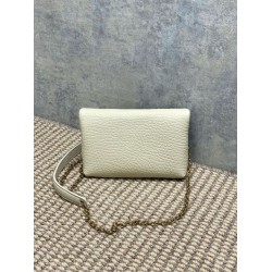 Repliche Borsa a tracolla classica Calypso Mini YSL Saint Laurent con catena Beige False Outlet Online Replica Perfetta Borsa a tracolla classica Calypso Mini YSL Saint Laurent con catena Beige Imitazioni Fake