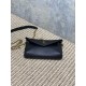 Replica Perfetta Borsa a tracolla classica Calypso Mini YSL Saint Laurent con catena Nero Imitazioni Fake