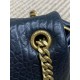 Replica Perfetta Borsa a tracolla YSL Saint Laurent Calypso beige Imitazioni Fake
