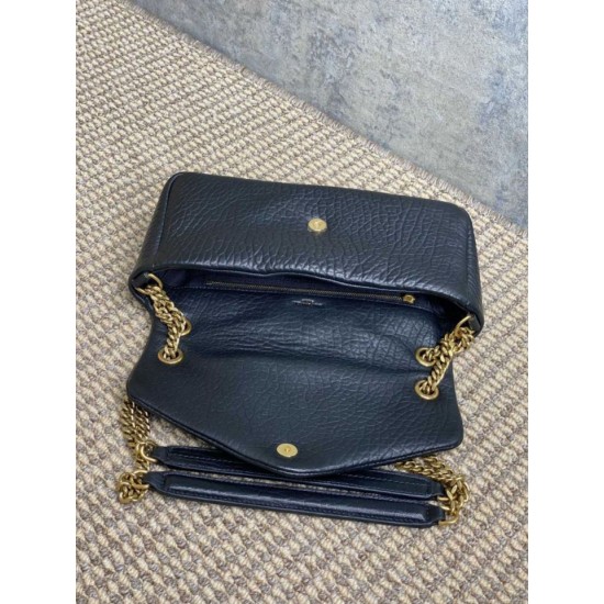 Replica Perfetta Borsa a tracolla YSL Saint Laurent Calypso beige Imitazioni Fake