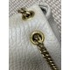 Replica Perfetta Borsa a tracolla grande YSL Saint Laurent Calypso beige Imitazioni Fake
