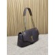Replica Perfetta Borsa a tracolla grande YSL Saint Laurent Calypso Caffè Imitazioni Fake
