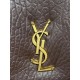 Replica Perfetta Borsa a tracolla grande YSL Saint Laurent Calypso Caffè Imitazioni Fake