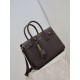 Replica Perfetta Borsa tote Sac De Jour piccola/media/grande YSL Saint Laurent Caffè Imitazioni Fake