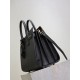 Replica Perfetta Borsa tote Sac De Jour piccola/media/grande YSL Saint Laurent nera hardware dorato Imitazioni Fake