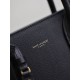 Replica Perfetta Borsa tote Sac De Jour piccola/media/grande YSL Saint Laurent nera hardware dorato Imitazioni Fake