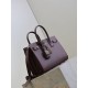 Replica Perfetta Borsa tote Sac De Jour piccola/media/grande YSL Saint Laurent Borgogna Imitazioni Fake