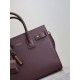 Replica Perfetta Borsa tote Sac De Jour piccola/media/grande YSL Saint Laurent Borgogna Imitazioni Fake