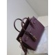 Replica Perfetta Borsa tote Sac De Jour piccola/media/grande YSL Saint Laurent Borgogna Imitazioni Fake