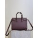 Replica Perfetta Borsa tote Sac De Jour piccola/media/grande YSL Saint Laurent Borgogna Imitazioni Fake