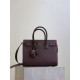 Replica Perfetta Borsa tote Sac De Jour piccola/media/grande YSL Saint Laurent Borgogna Imitazioni Fake
