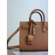 Replica Perfetta Borsa tote Sac De Jour piccola/media/grande YSL Saint Laurent Marrone Imitazioni Fake