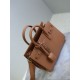 Replica Perfetta Borsa tote Sac De Jour piccola/media/grande YSL Saint Laurent Marrone Imitazioni Fake