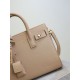 Replica Perfetta Borsa tote Sac De Jour piccola/media/grande YSL Saint Laurent Albicocca Imitazioni Fake