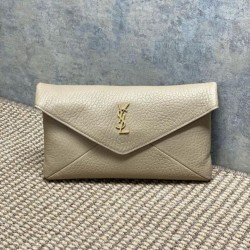 Replica Perfetta Pochette grande YSL Saint Laurent Cassandre Albicocca Imitazioni Fake