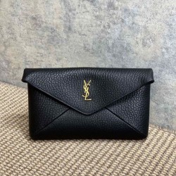 Replica Perfetta Pochette grande YSL Saint Laurent Cassandre Nero Imitazioni Fake