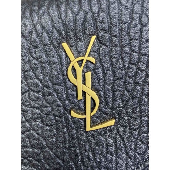 Replica Perfetta Pochette grande YSL Saint Laurent Cassandre Nero Imitazioni Fake