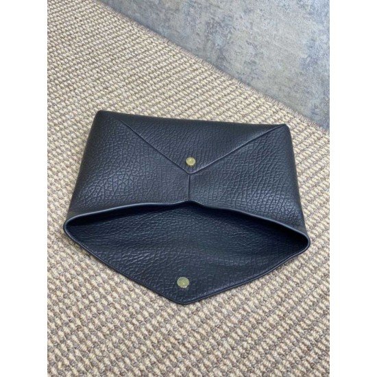 Replica Perfetta Pochette grande YSL Saint Laurent Cassandre Nero Imitazioni Fake
