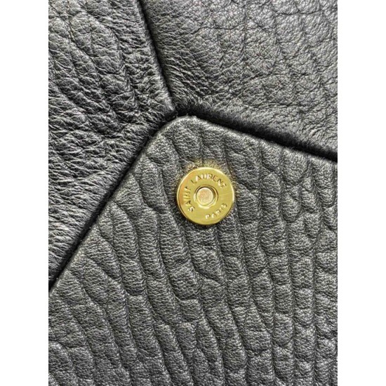 Replica Perfetta Pochette grande YSL Saint Laurent Cassandre Nero Imitazioni Fake