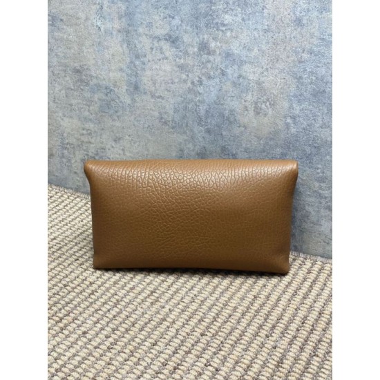 Replica Perfetta Pochette grande YSL Saint Laurent Cassandre Marrone Imitazioni Fake