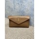 Replica Perfetta Pochette grande YSL Saint Laurent Cassandre Marrone Imitazioni Fake