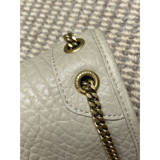 Repliche Borsa a tracolla YSL Saint Laurent Mini Classic Niki 18cm Albicocca False Outlet Online Replica Perfetta Borsa a tracolla YSL Saint Laurent Mini Classic Niki 18cm Albicocca Imitazioni Fake