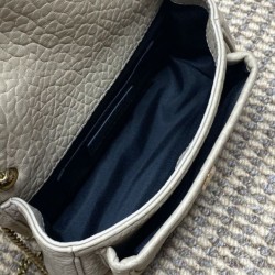 Replica Perfetta Borsa a tracolla YSL Saint Laurent Mini Classic Niki 18cm Albicocca Imitazioni Fake