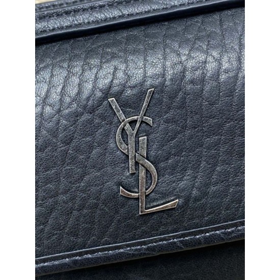 Replica Perfetta Borsa a tracolla YSL Saint Laurent Mini Classic Niki 18cm Nero  Imitazioni Fake