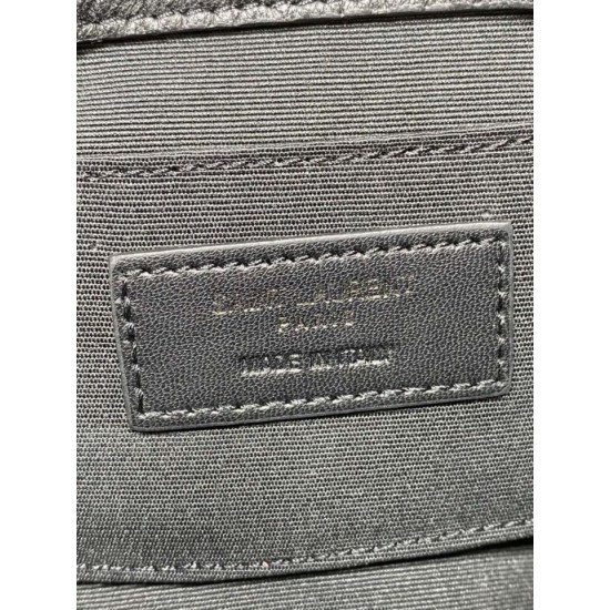 Replica Perfetta Borsa a tracolla YSL Saint Laurent Mini Classic Niki 18cm Nero  Imitazioni Fake
