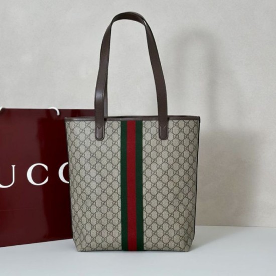 Repliche Borsa tote media Gucci Ophidia 834465 in tessuto GG marrone False Outlet Online Replica Perfetta Borsa tote media Gucci Ophidia 834465 in tessuto GG marrone Imitazioni Fake