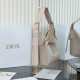 Replica Perfetta Borsa hobo Dior Voyage piccola/media piatta Macrocannage Albicocca Imitazioni Fake