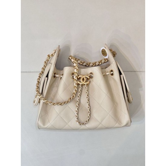 Repliche Borsa hobo piccola Chanel 25 AS5631 Albicocca False Outlet Online Replica Perfetta Borsa hobo piccola Chanel 25 AS5631 Albicocca Imitazioni Fake