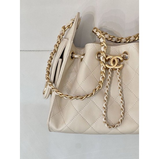 Repliche Borsa hobo piccola Chanel 25 AS5631 Albicocca False Outlet Online Replica Perfetta Borsa hobo piccola Chanel 25 AS5631 Albicocca Imitazioni Fake