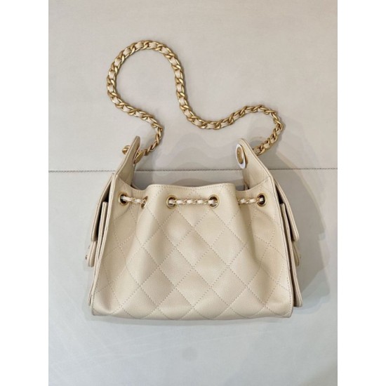 Repliche Borsa hobo piccola Chanel 25 AS5631 Albicocca False Outlet Online Replica Perfetta Borsa hobo piccola Chanel 25 AS5631 Albicocca Imitazioni Fake