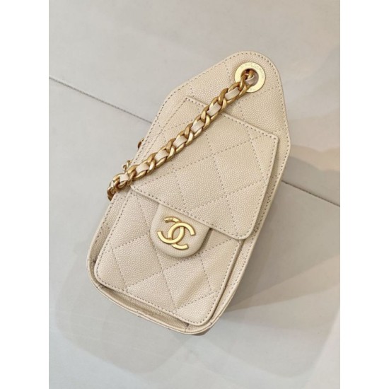 Repliche Borsa hobo piccola Chanel 25 AS5631 Albicocca False Outlet Online Replica Perfetta Borsa hobo piccola Chanel 25 AS5631 Albicocca Imitazioni Fake