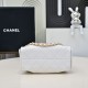 Replica Perfetta Borsa hobo piccola Chanel 25 AS5631 Bianco Imitazioni Fake