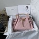 Replica Perfetta Borsa hobo piccola Chanel 25 AS5631 scamosciata Rosa Imitazioni Fake