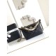 Replica Perfetta Borsa hobo Chanel piccola Pearls AS5898 pelle di vitello nera Imitazioni Fake