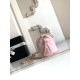 Repliche Borsa hobo Chanel piccola Pearls AS5898 pelle di vitello Rosa False Outlet Online Replica Perfetta Borsa hobo Chanel piccola Pearls AS5898 pelle di vitello Rosa Imitazioni Fake
