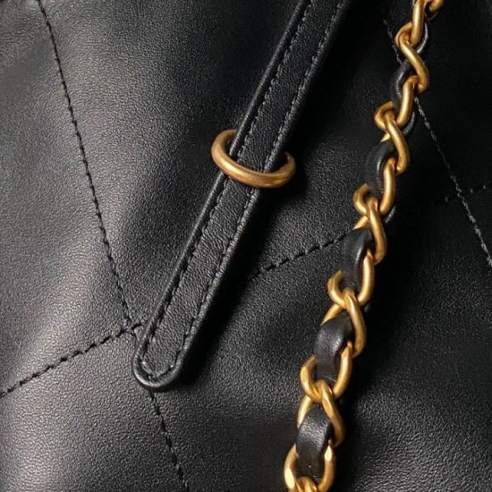 Replica Perfetta Borsa shopping piccola Chanel AS6015 Nero Imitazioni Fake