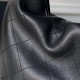 Replica Perfetta Borsa hobo grande Chanel con finiture metallo dorato AS5967 Nero Imitazioni Fake