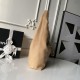 Replica Perfetta Borsa hobo grande Chanel con finiture metallo dorato AS5967 marrone Imitazioni Fake