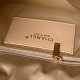 Replica Perfetta Borsa hobo grande Chanel con finiture metallo dorato AS5967 marrone Imitazioni Fake