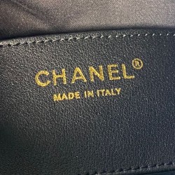 Repliche Borsa hobo Chanel con finiture metallo dorato AS5976 Nero False Outlet Online Replica Perfetta Borsa hobo Chanel con finiture metallo dorato AS5976 Nero Imitazioni Fake