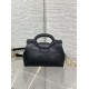 Replica Perfetta Borsa a mano Dior Jolie Top Handle Mini Chain nera Imitazioni Fake
