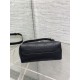 Replica Perfetta Borsa a mano Dior Jolie Top Handle Mini Chain nera Imitazioni Fake