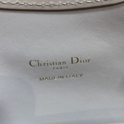 Replica Perfetta Borsa a mano Dior Jolie Top Handle Mini Chain rosa Imitazioni Fake