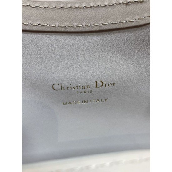 Replica Perfetta Borsa a mano Dior Jolie Top Handle Mini Chain rosa Imitazioni Fake