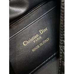 Replica Perfetta Borsa a secchiello Dior 30 Montaigne Mini Nero Imitazioni Fake